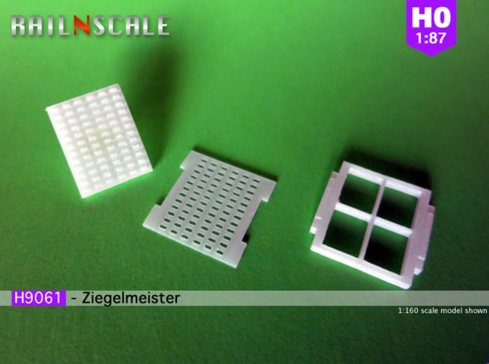 Ziegelmeister (H0 1:87) 3d printed 