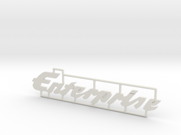 Schild "Enterprise" für 1:87 (H0 scale) 3d printed 