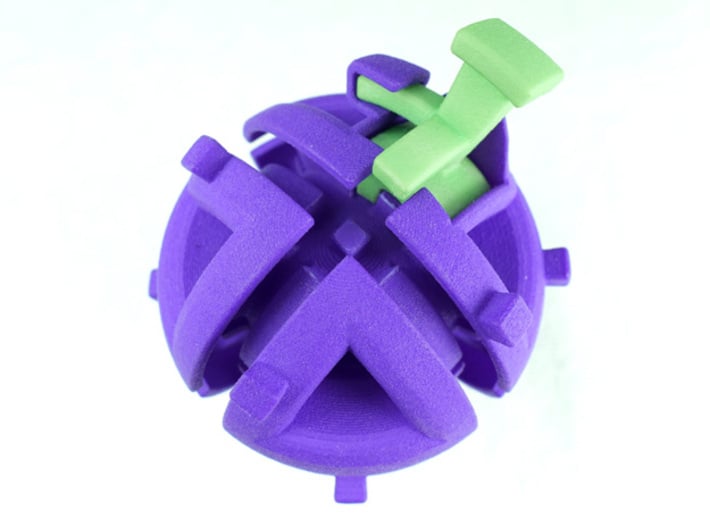 Octahedral holonomy maze 1 (rook sold separately) 3d printed With rook piece (sold separately)