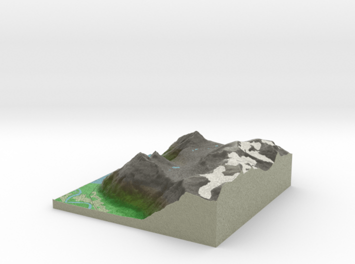 Terrafab generated model Tue Aug 12 2014 12:00:38  3d printed 