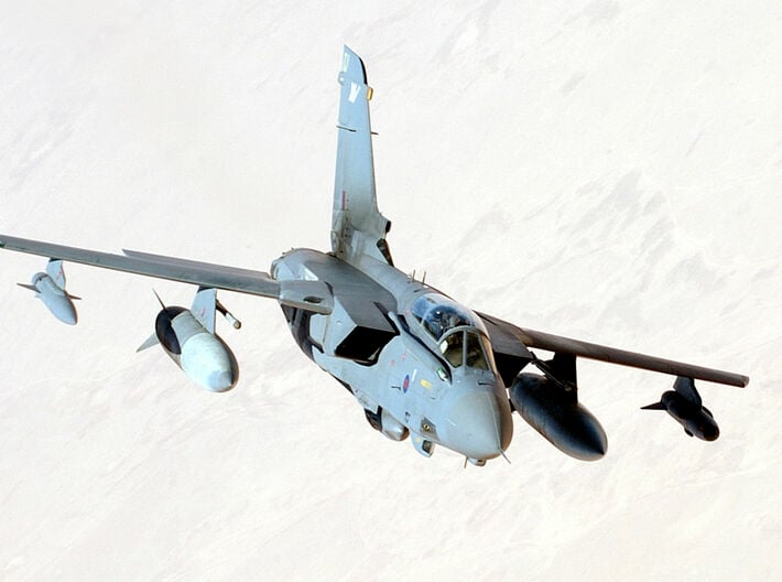 Nameplate Panavia Tornado 3d printed Photo: SSgt. Lee O. Tucker, US Air Force.