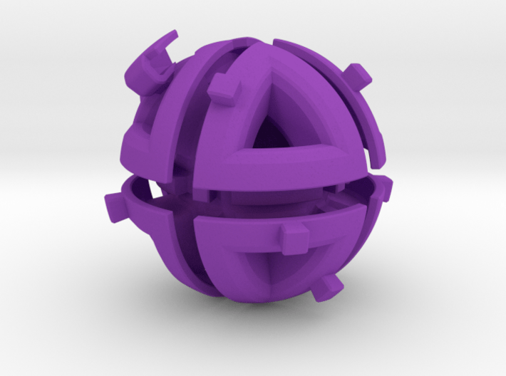 Octahedral holonomy maze 1 (rook sold separately) 3d printed 