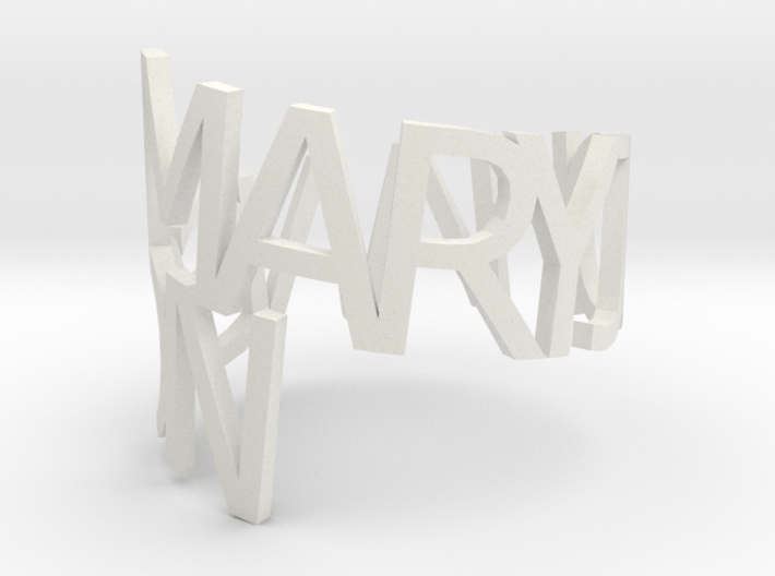 Mary Jo Hanson 3d printed 