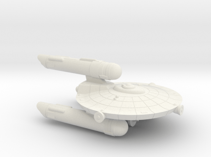 3788 Scale Federation Battle Frigate Scout (FBS) 3d printed