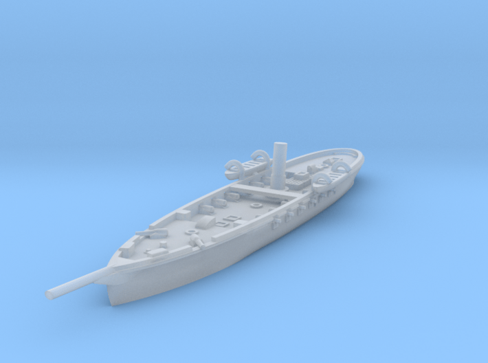 1/1200 USS Pawnee (Final) 3d printed 