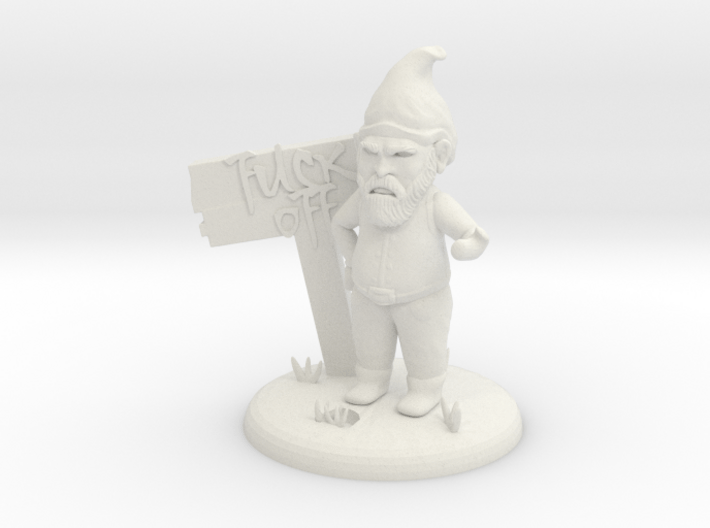Gnome Pen Holder 3d printed