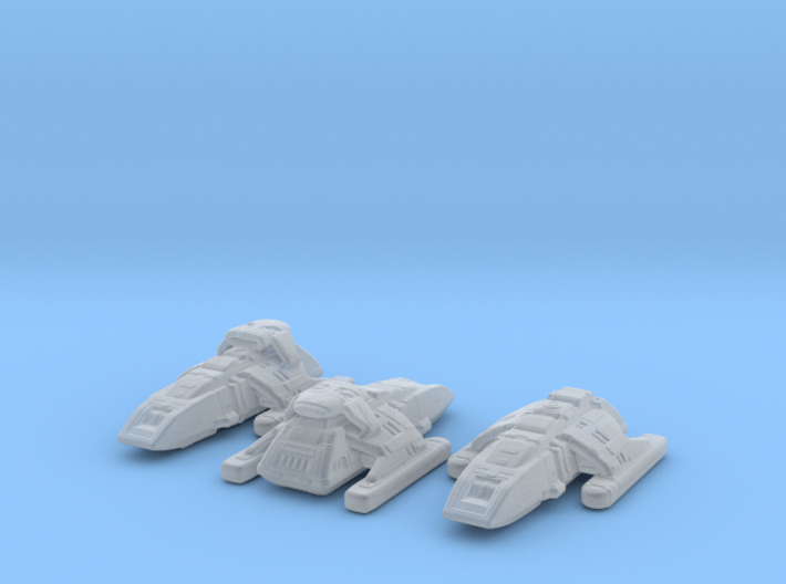  Danube Class Runabout 1/1000 Attack Wing x3 3d printed 