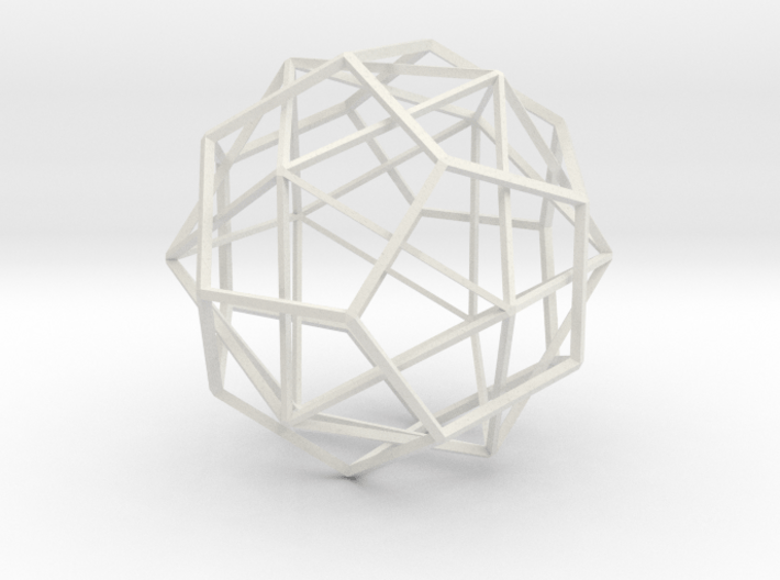 Jailed Polygon 3d printed 