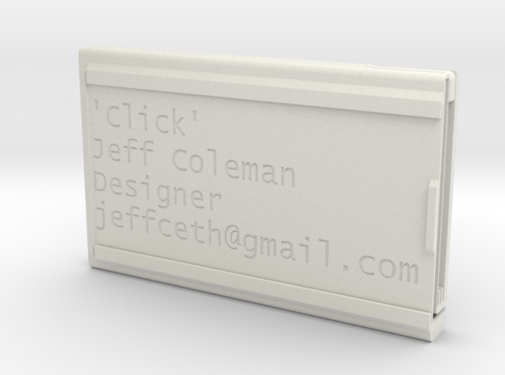 'Click' deluxe spring eject version 3d printed 