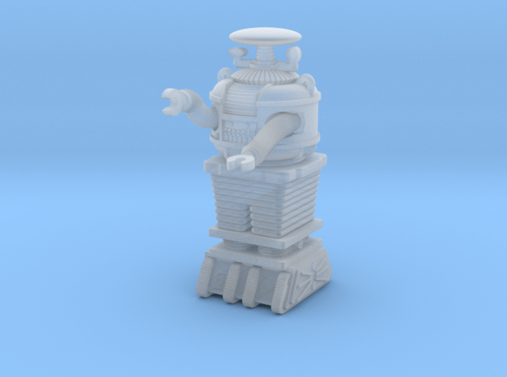 1 inch Tall 1:72nd Scale Robot 3d printed