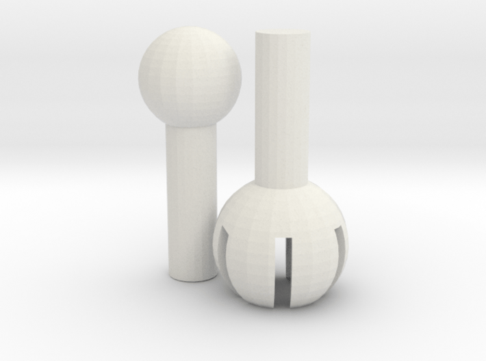 Ball and Socket Joint (Test) 3d printed 