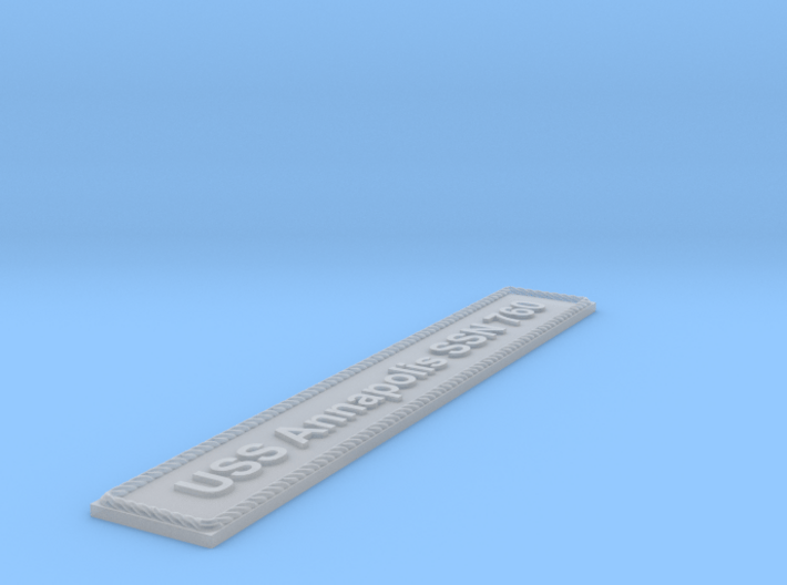 Nameplate USS Annapolis SSN 760 3d printed 
