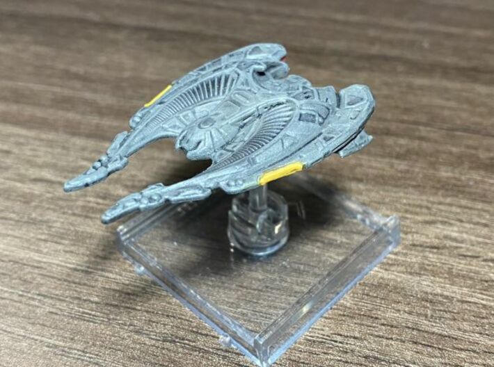 Son'a Command Ship 1/7000 Attack Wing 3d printed Smooth Fine Detail Plastic, picture by Chrisnuke.