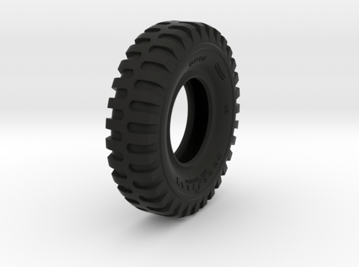 1-16 Military Tire 1200x20 w holes 3d printed