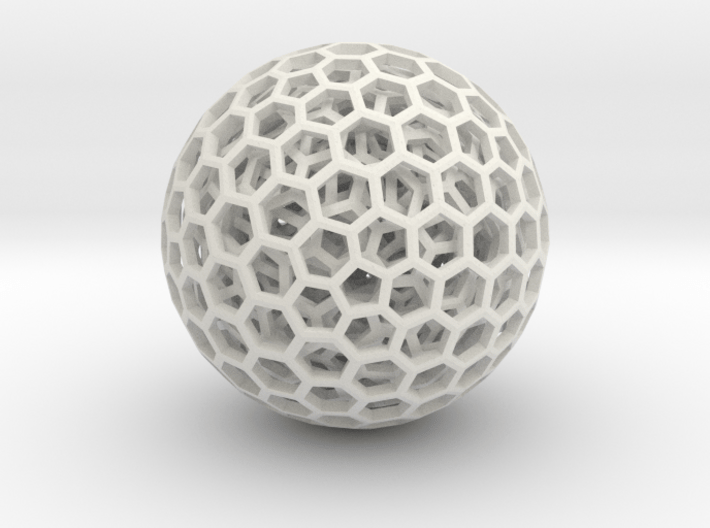 Goldberg polyhedrons 3d printed