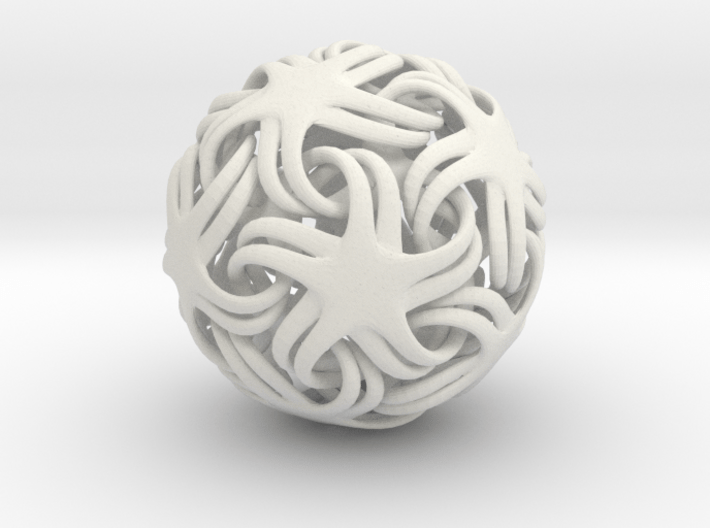 Spider Sphere 0.030 3d printed