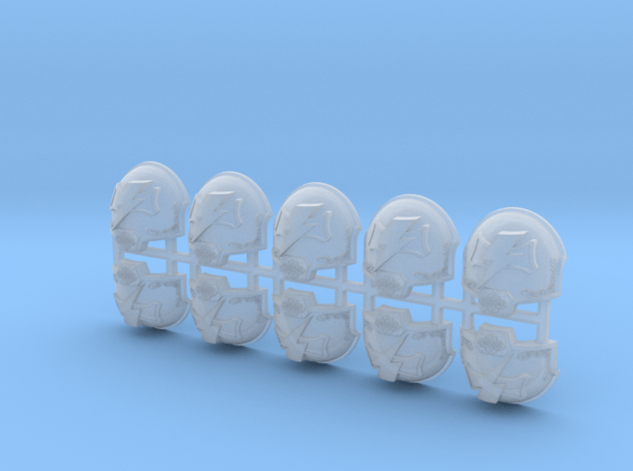 Space Mongols Terminus Indominus Shoulder Pads 3d printed 