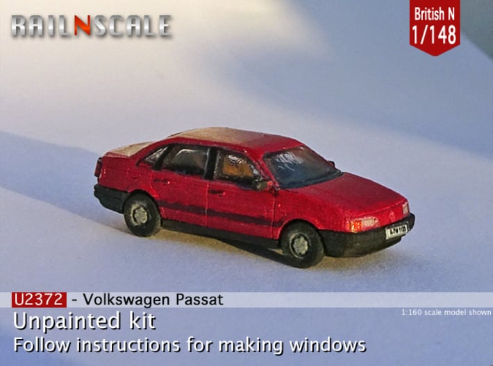 Volkswagen Passat (British N 1:148) 3d printed 