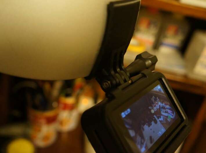 CameraMountFor Work Lamp 3d printed 