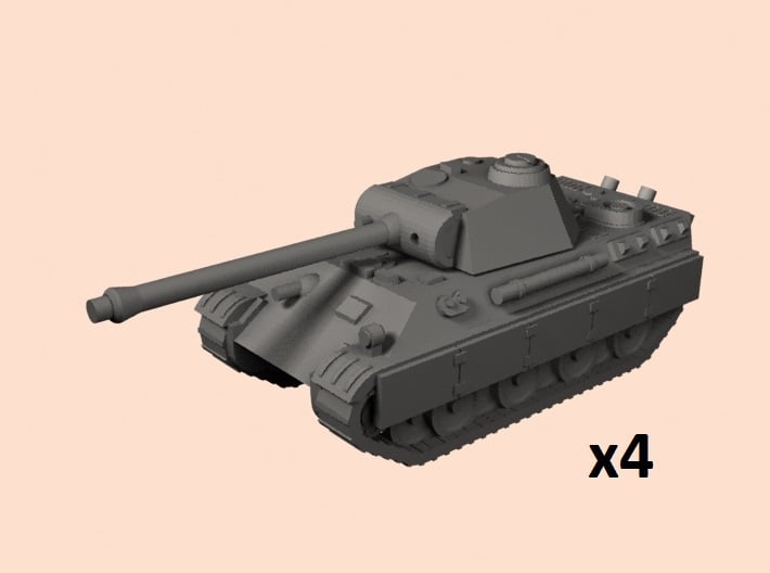 1/160 Pz.V Panther Shurtzen 3d printed 