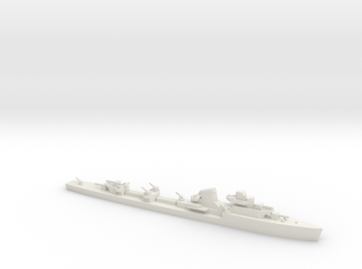 Soviet Project 7 Gnevny class destroyer 1:300 WW2 3d printed