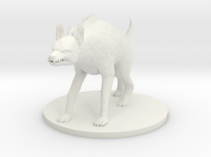 Giant Hyena 3d printed 