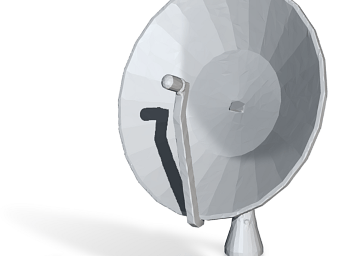 N 10' satellite dish 3d printed 