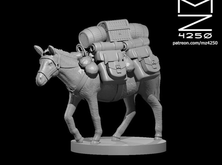 Mule 3d printed