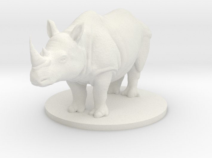 Rhino 3d printed 