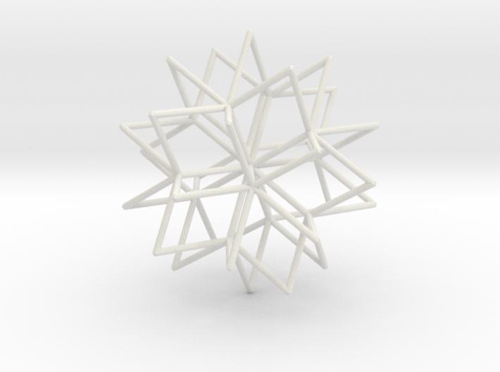 Thirty-pointed star 3d printed 