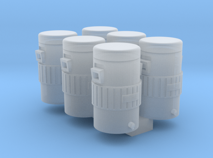 Igloo Style 1-64 Scale Cooler (6Pack) 3d printed