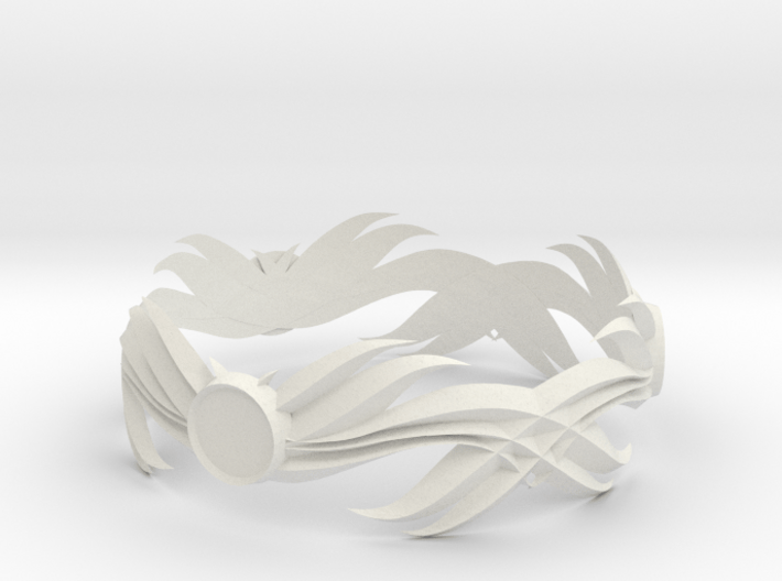 Feathered Bracelet -v1 3d printed 