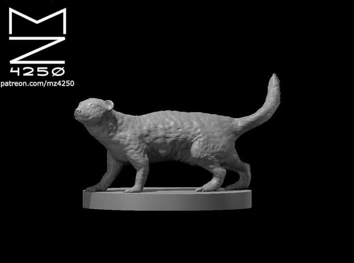 Giant Weasel 3d printed 