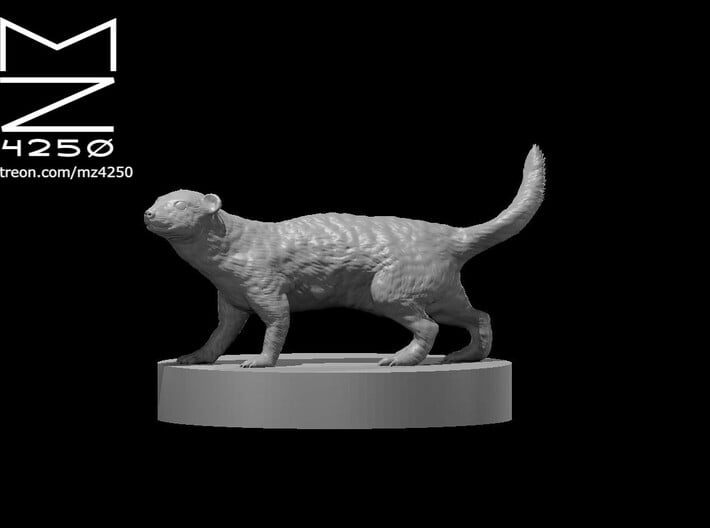 Weasel 3d printed 