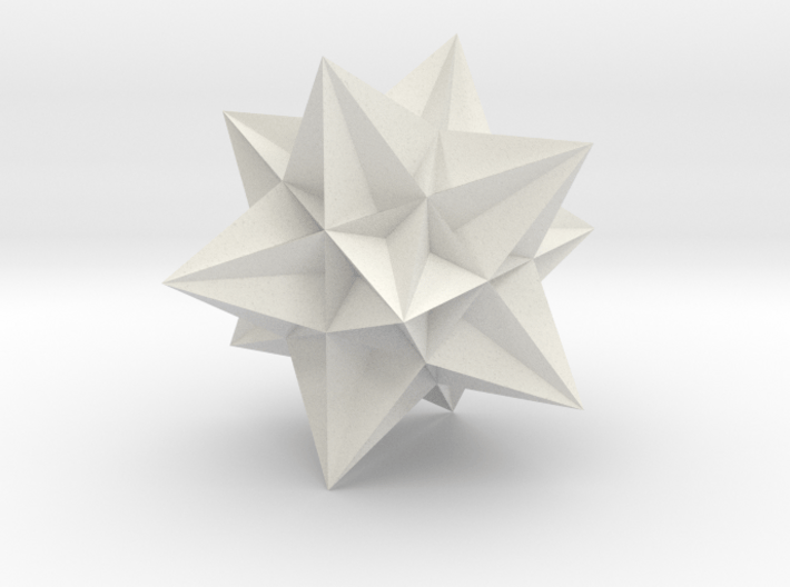 Great Icosahedron 3d printed