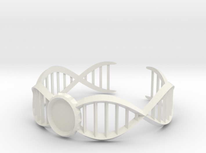 DNA Bracelet -v2 Large (10cm) 3d printed 