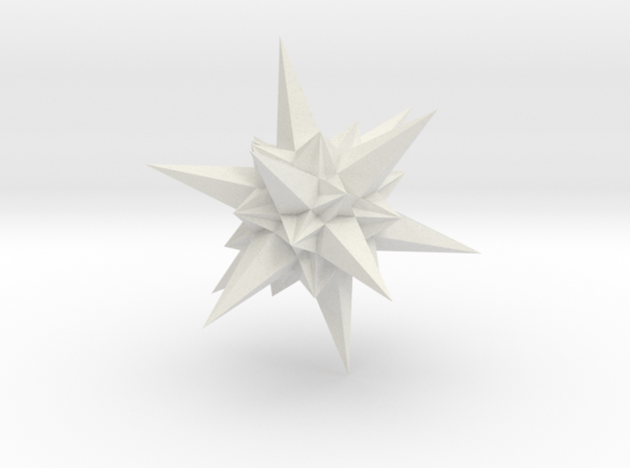 A stellation of icosahedron 3d printed