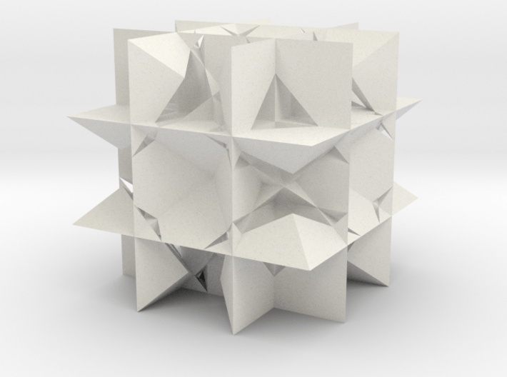 Great Rhombicuboctahedron 3d printed