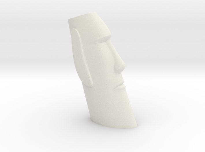 Moai Head Tall USB 3d printed 
