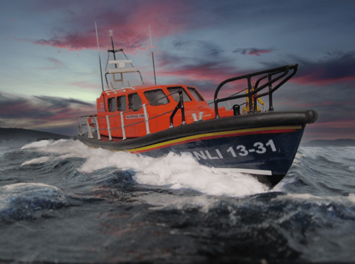 Shannon Lifeboat Cabin  3d printed 