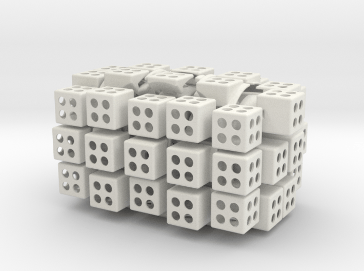 3x4x5 cuboid puzzle (fully functional) 3d printed 