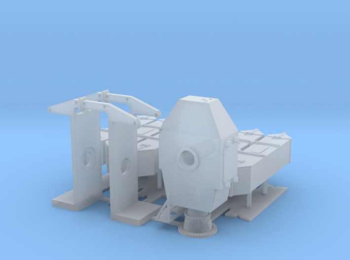 Seawolf Launcher kit x 1 - 1/96 3d printed 