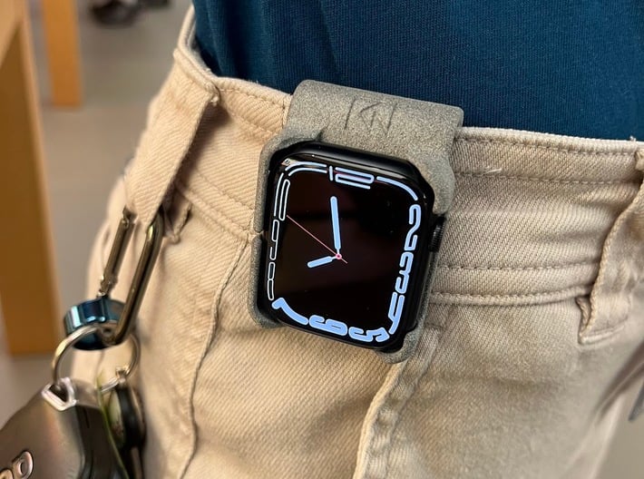Apple Watch - 45mm clip case 3d printed 