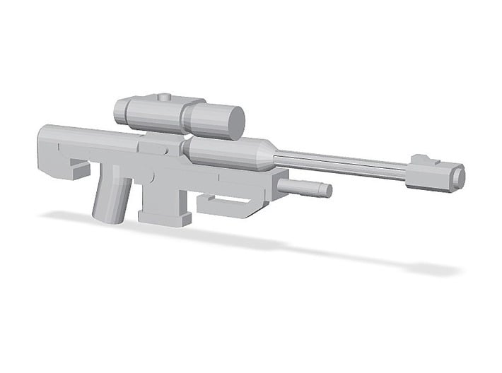 SRS99 D-2 Sniper Rifle 3d printed 