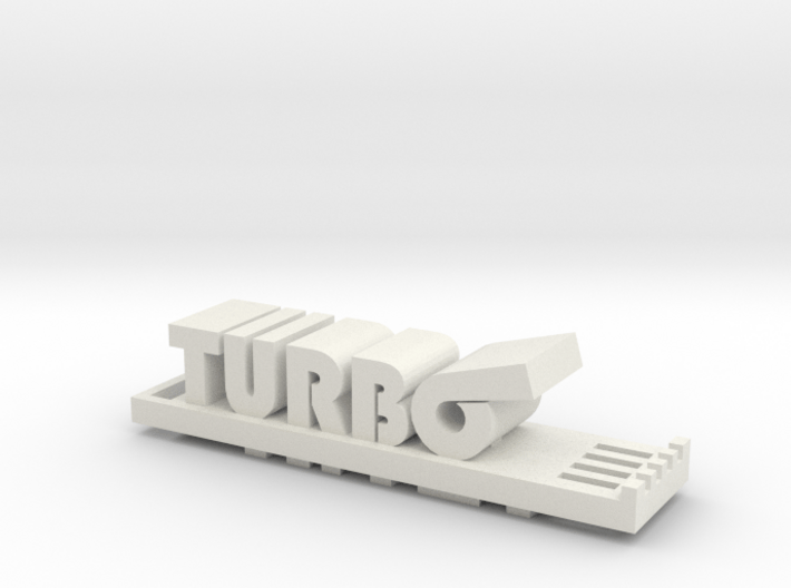 Miata Turbo Keychain 3d printed 