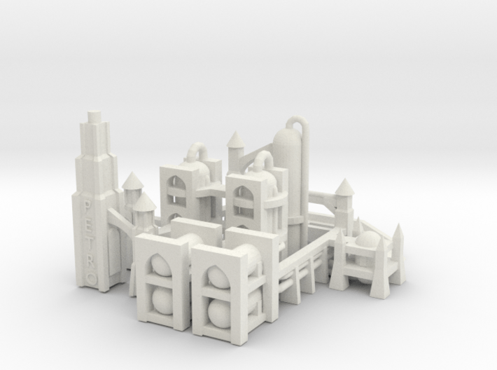Gothic Refinery 3d printed