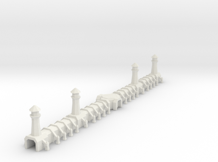 Gothic Wall 3d printed 