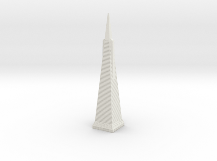 Transamerica Pyramid 3d printed
