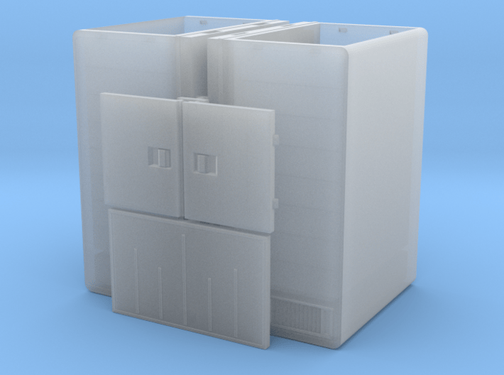 HO/1:87 Envirotainer RAP E2 x2 (kit) 3d printed 