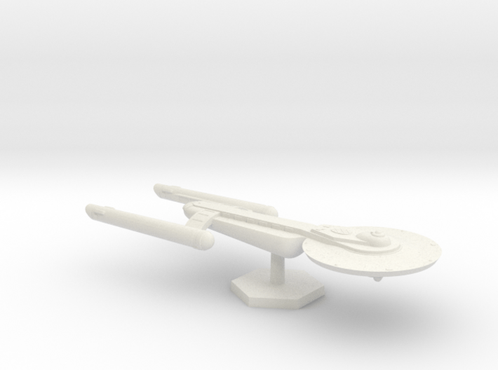 7000 Scale Federation Flatbed Operational Carrier  3d printed 